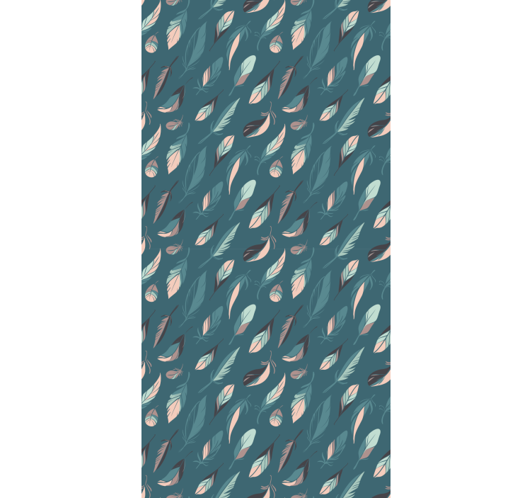Elegant Leaf Patterns blind flowers and plants - TenStickers