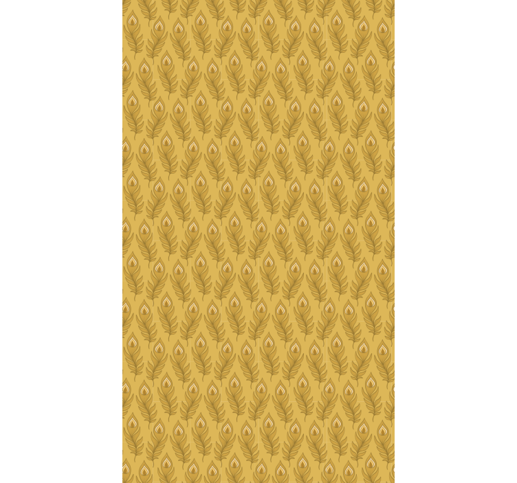 Graceful Foliage Motif blind flowers and plants - TenStickers