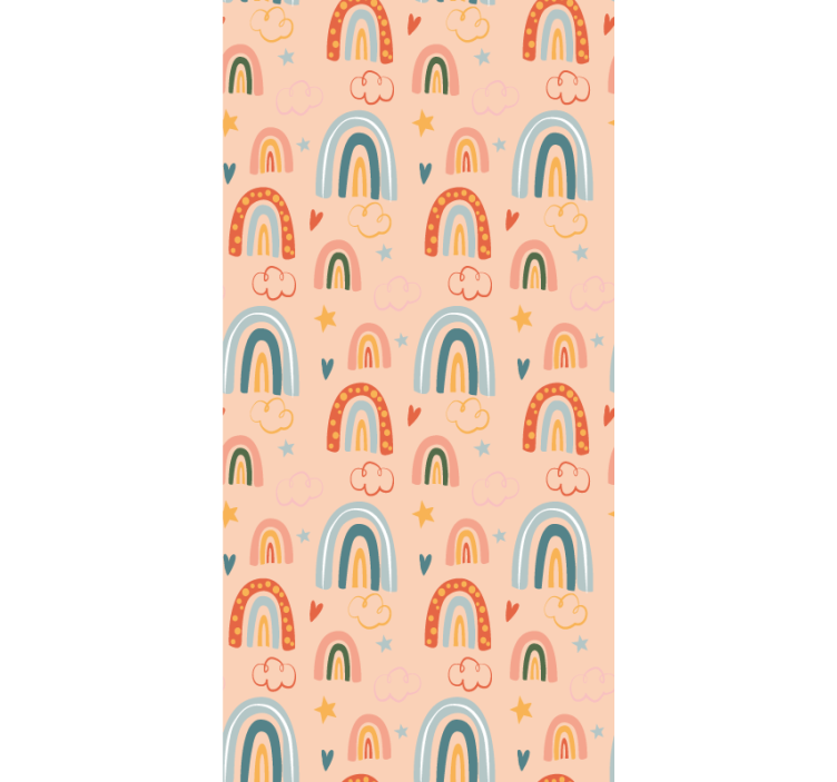 Rainbow pattern delight blind children - TenStickers