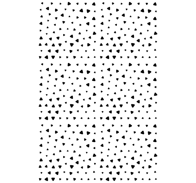 Pattern roller blind geometric heart design - TenStickers