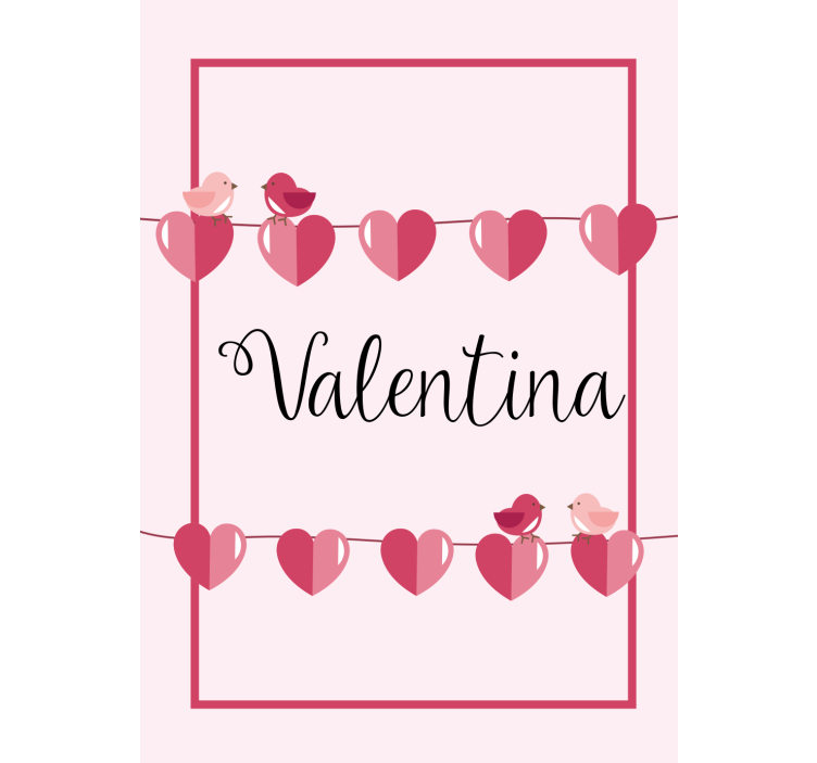 Love hearts and name blind teens - TenStickers