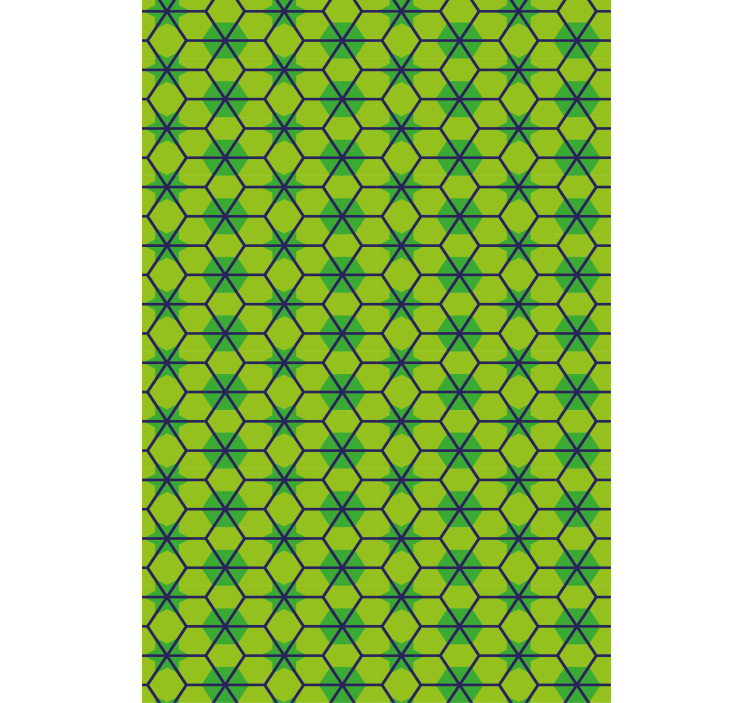 Blue and green tropical  Bathroom blind - TenStickers