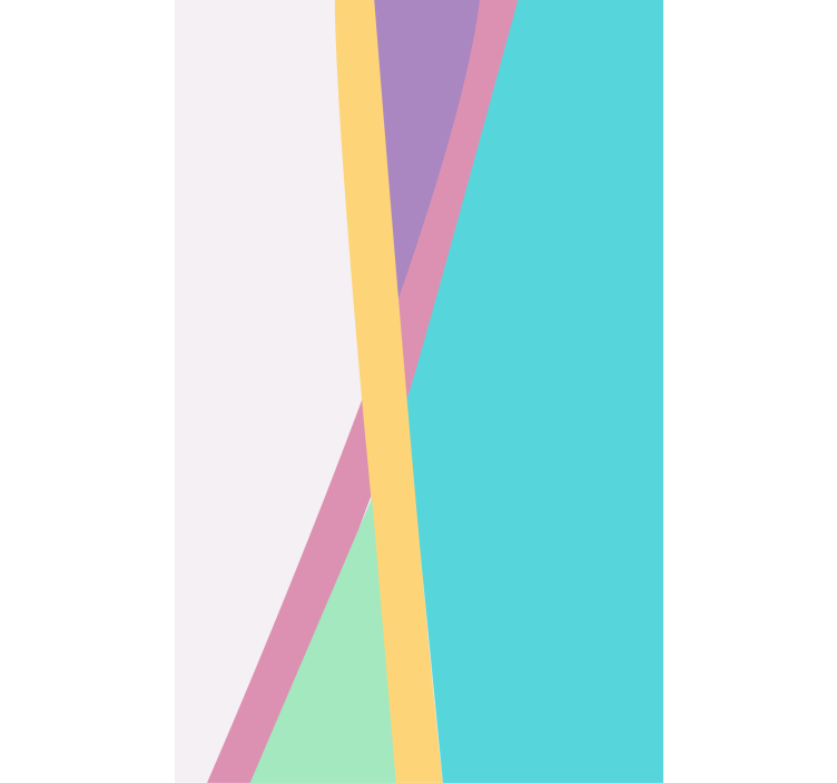 Colorful background color Living room blind - TenStickers