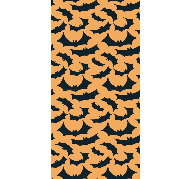 Bat Silhouette Pattern animals blind - TenStickers