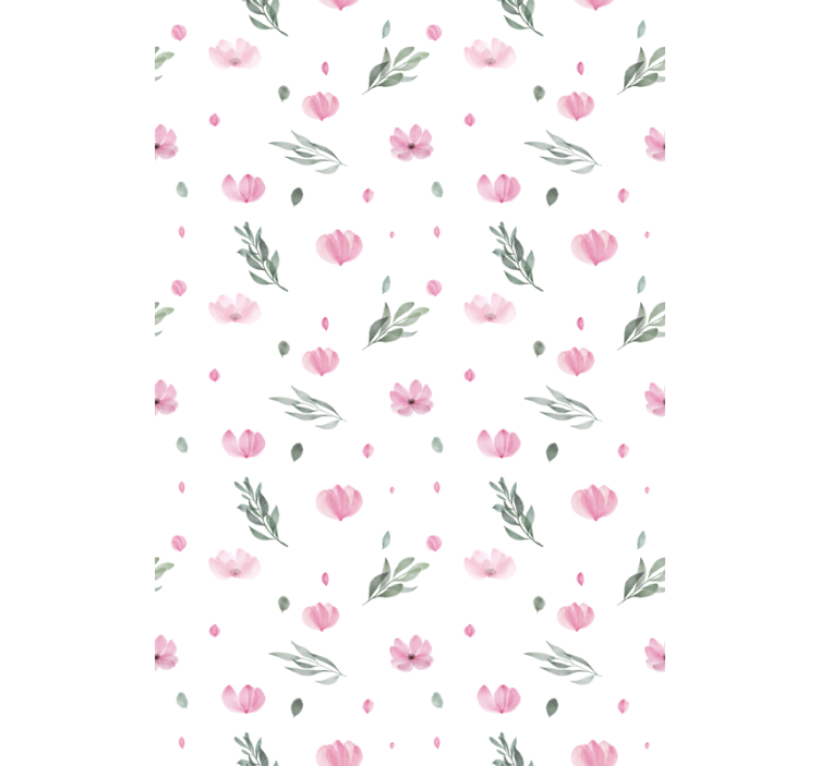 Pink little flowers Childrens blind - TenStickers