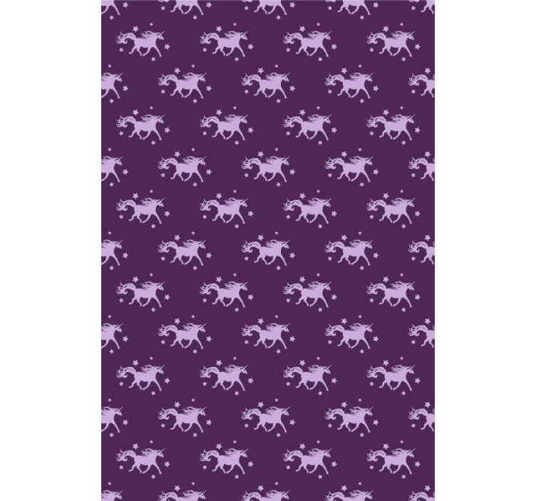 Magical Unicorn Pattern animals blind - TenStickers