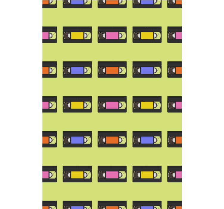 Retro Video Tapes blind geek - TenStickers