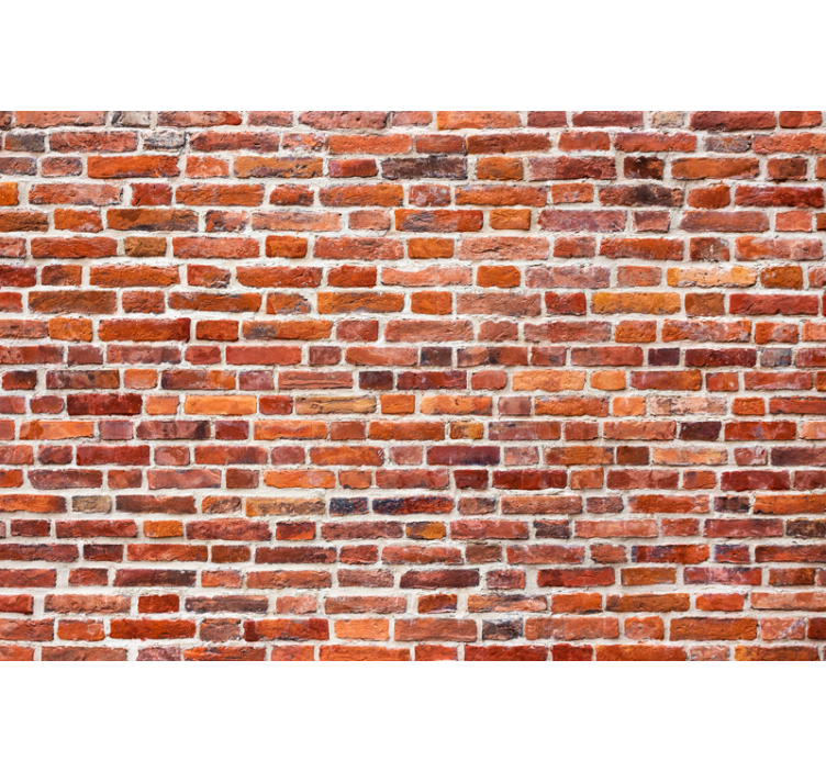 Pattern roller blind rustic brick design - TenStickers