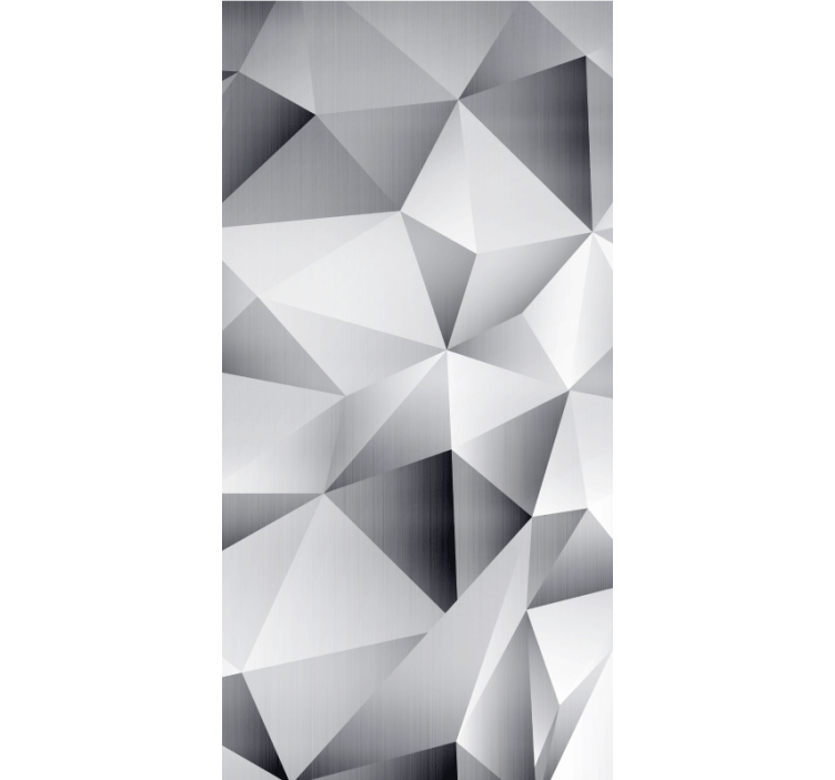 Geometric Formations pattern roller blind - TenStickers