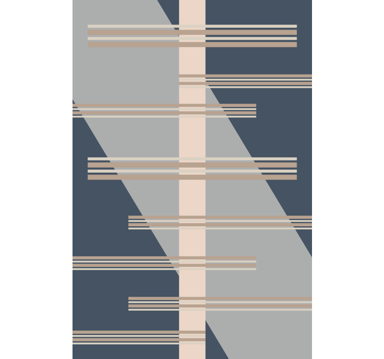 Geometric Line Theme modern blind - TenStickers