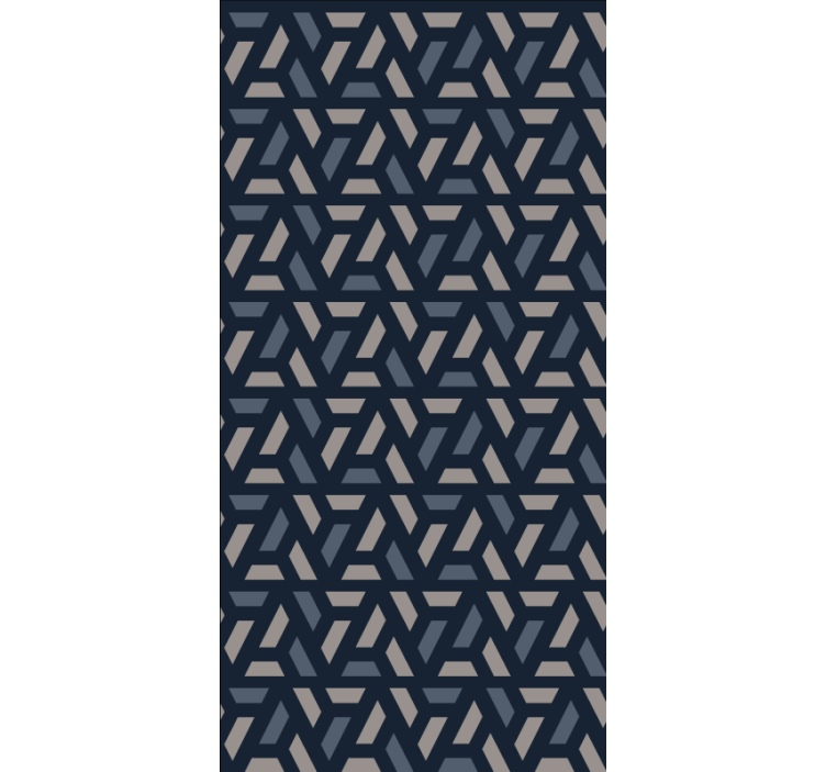 Geometric Composition Style modern blind - TenStickers