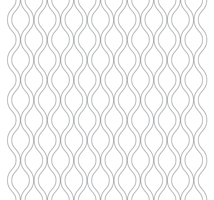 Curved lines Elegant blind - TenStickers