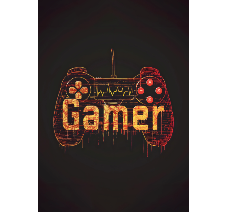 Player's heartbeat Geek blind - TenStickers