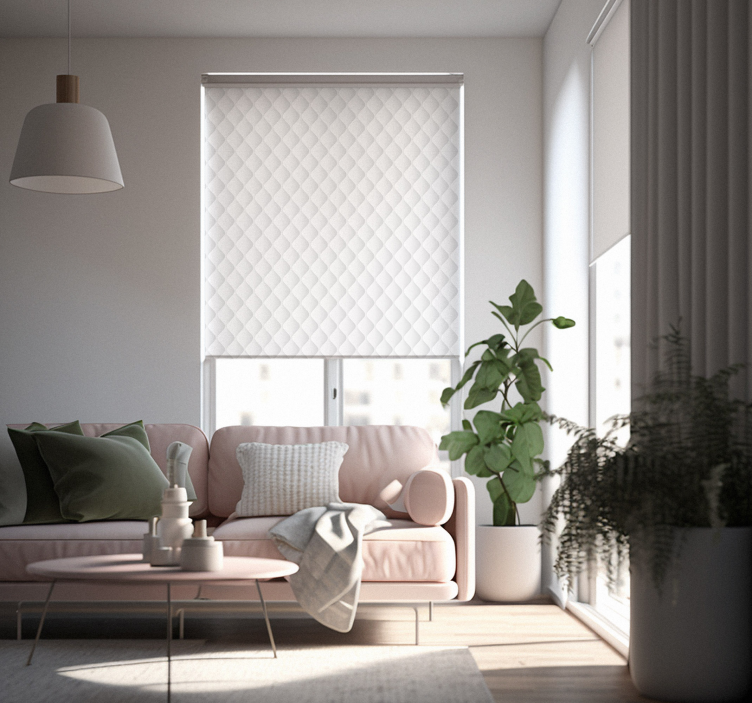 Padded texture and pattern blind - TenStickers