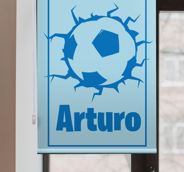 Customized Soccer Design blind sports - TenStickers