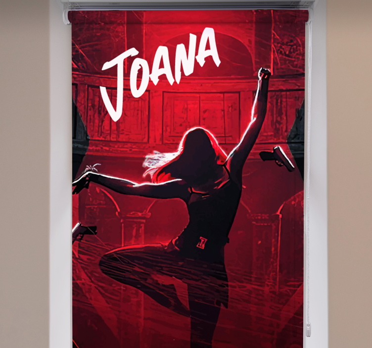 Dynamic Dance Pose customised roller blind - TenStickers
