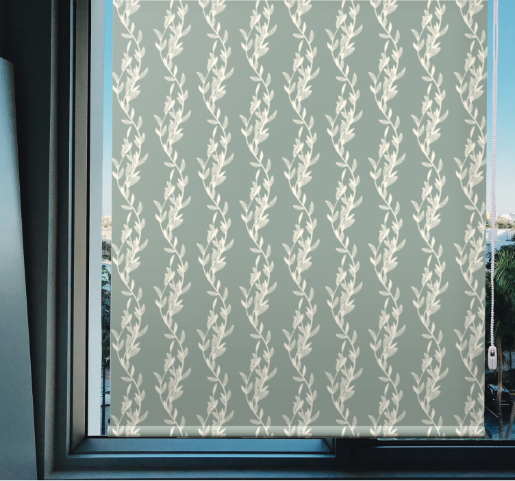Vine pattern elegant blind - TenStickers