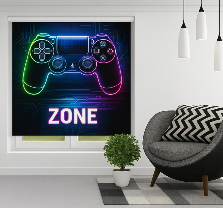 Game console zone  blind geek - TenStickers
