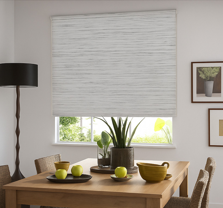 Grey beech tree effect  dining room blind - TenStickers