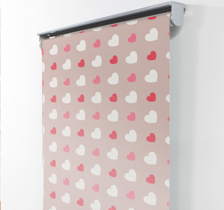 Beige Pattern love blind - TenStickers
