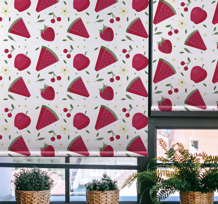 Juicy Watermelon Patterns blind fruit and vegetables - TenStickers