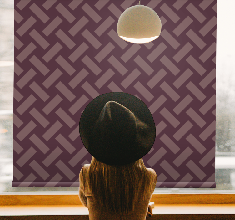 Textured Pattern pattern roller blind - TenStickers