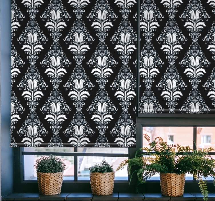 Timeless Botanical Motif elegant blind - TenStickers