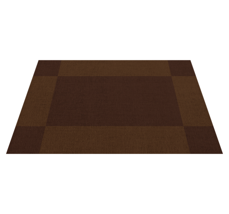 Textured placemat textured brown surface - TenStickers