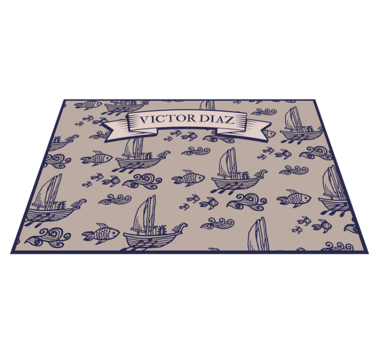 Original placemats sailing motif design - TenStickers