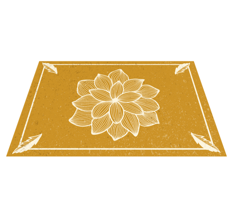 Original placemats with elegant botanical design - TenStickers