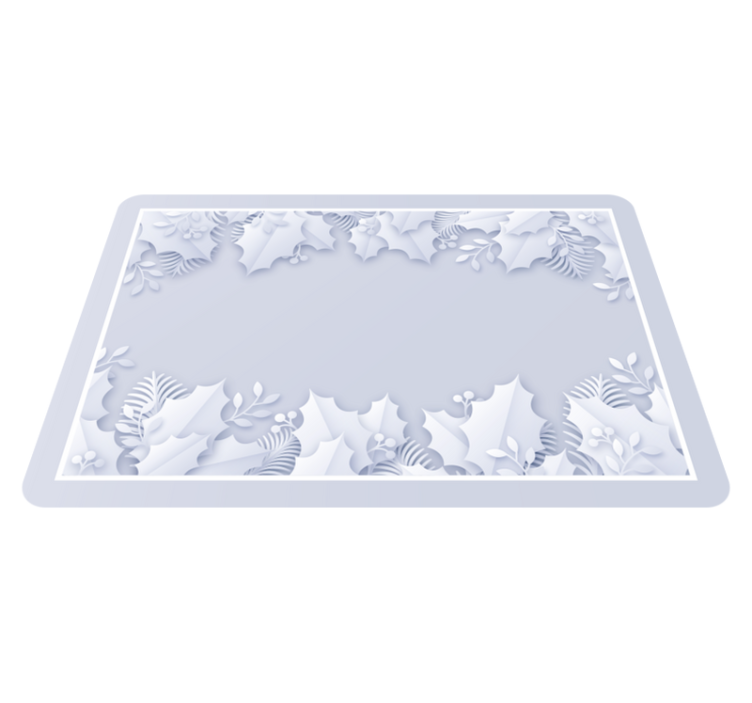 Christmas placemats elegant holiday design - TenStickers