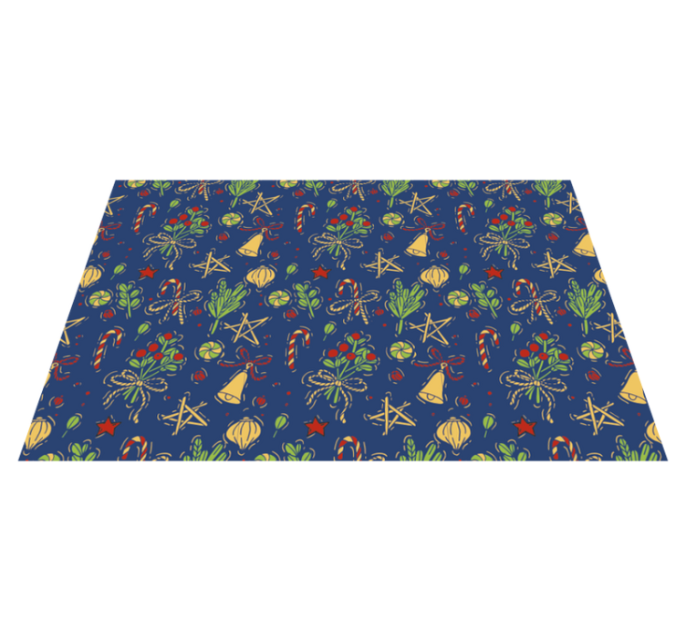 Christmas placemats for a festive table setting - TenStickers