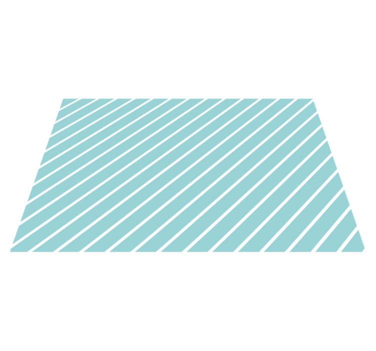 Textured placemats for striped table setting - TenStickers