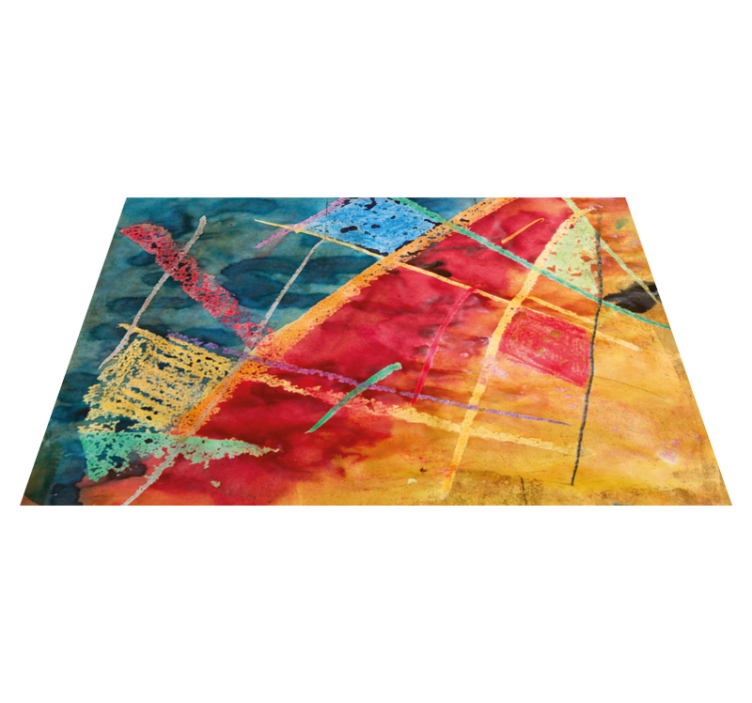 Original placemats with bright geometric designs - TenStickers