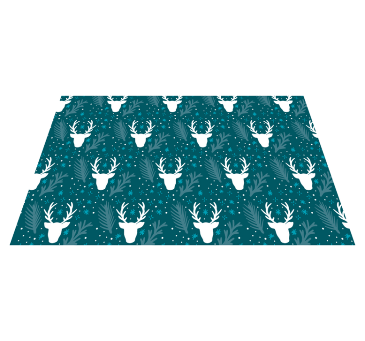 Christmas placemats for a chic holiday table setting - TenStickers