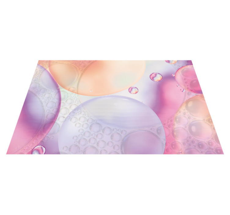 Textured placemats with vibrant bubbly surface - TenStickers