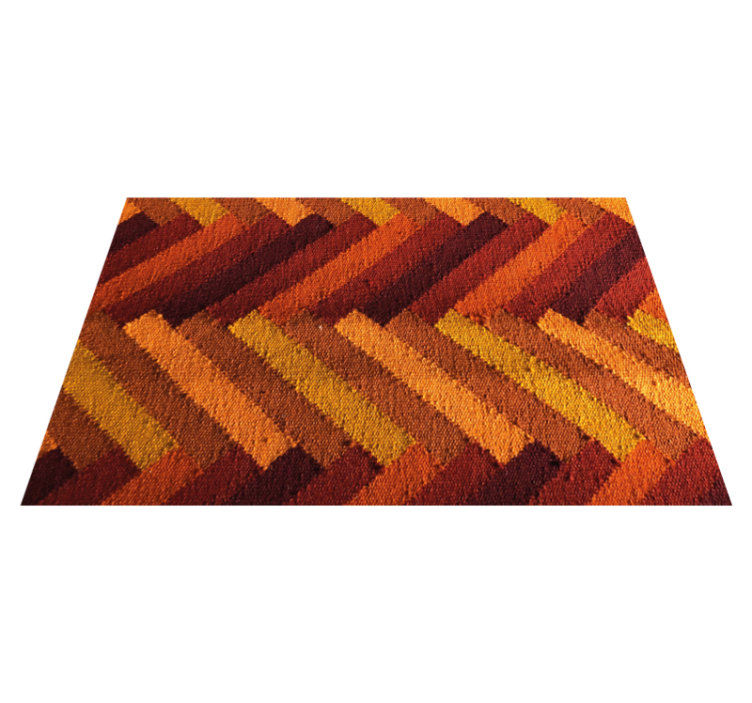 Textured placemats with colorful geometric design - TenStickers