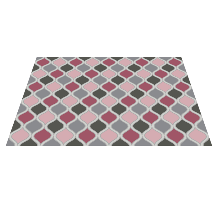 Textured placemats with vibrant patterned design - TenStickers