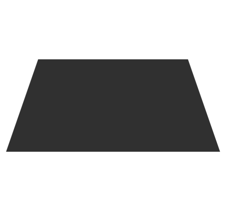 Modern placemats sleek fork and knife set - TenStickers