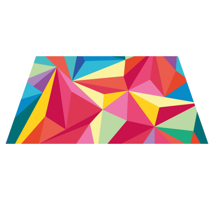 Original placemats geometric color design - TenStickers