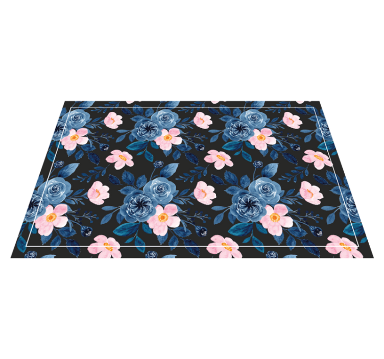 Original placemats with botanical texture - TenStickers