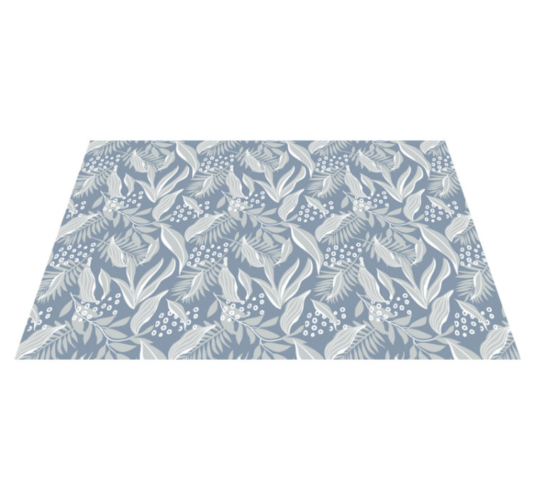 Textured placemats with blossom inspired design - TenStickers