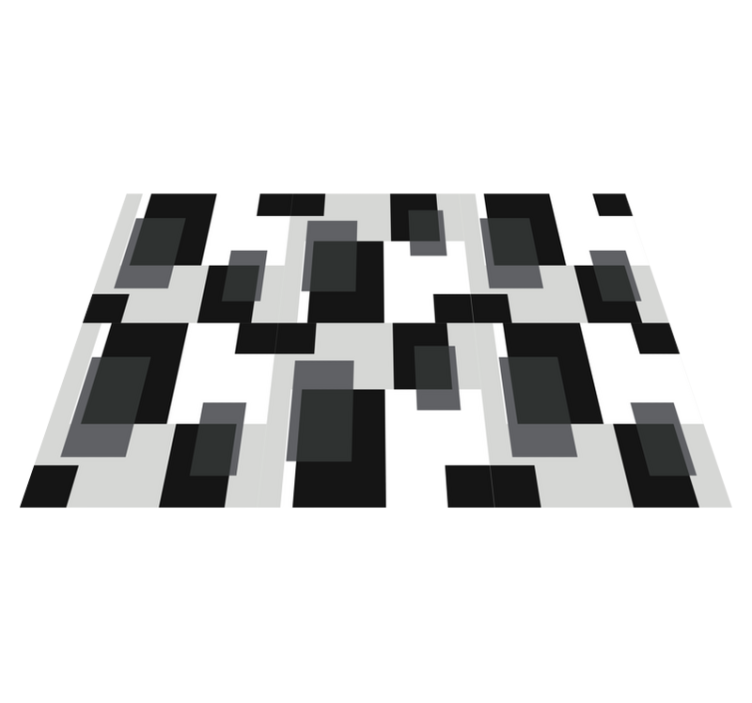 Modern placemats with contemporary geometric design - TenStickers