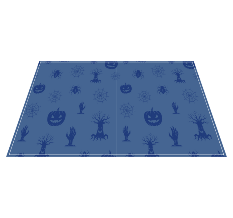 Halloween placemats for eerie themed decor - TenStickers