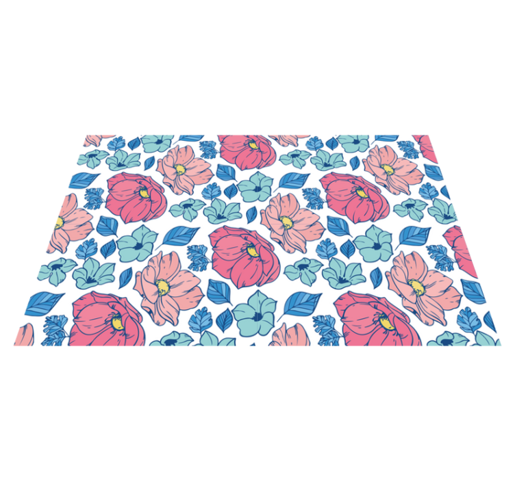 Original placemats botanical art design - TenStickers