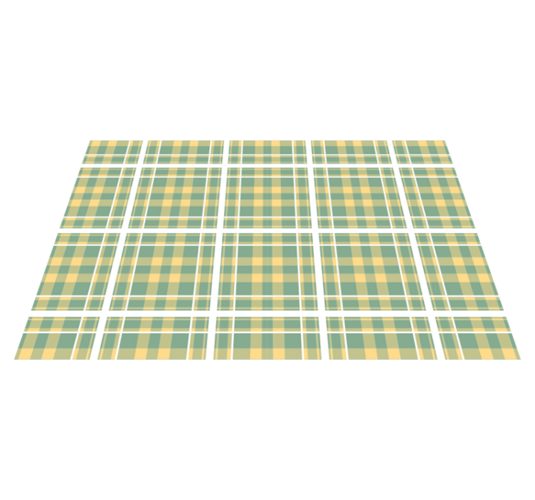 Textured placemats in checkered pattern design - TenStickers