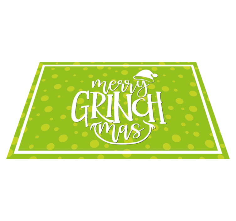 Merry grinchmas original design placemats - TenStickers