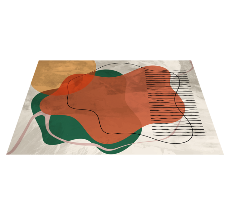 Modern placemats in lively abstract designs - TenStickers