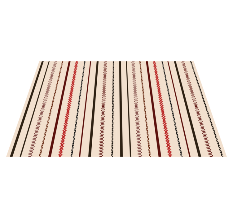 Textured placemats with textured striped pattern - TenStickers