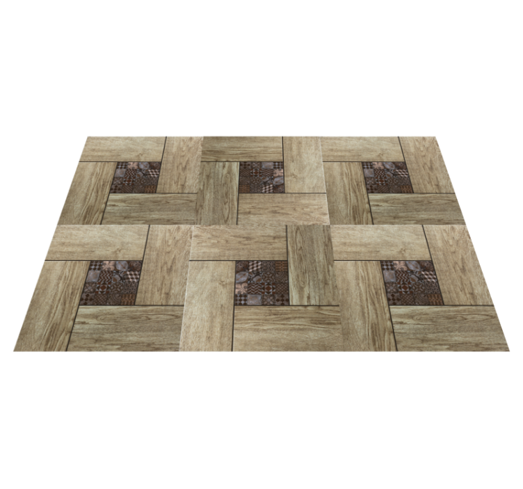 Textured placemats with wooden pattern surface - TenStickers